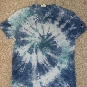 Champion Blue Tie-Dye T-Shirt